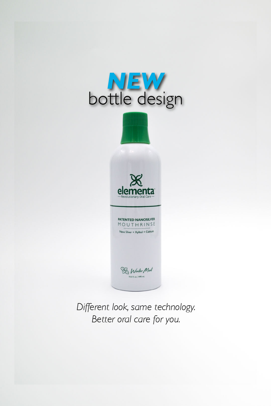 NEW 16 oz Wintermint Nanosilver Mouth Wash