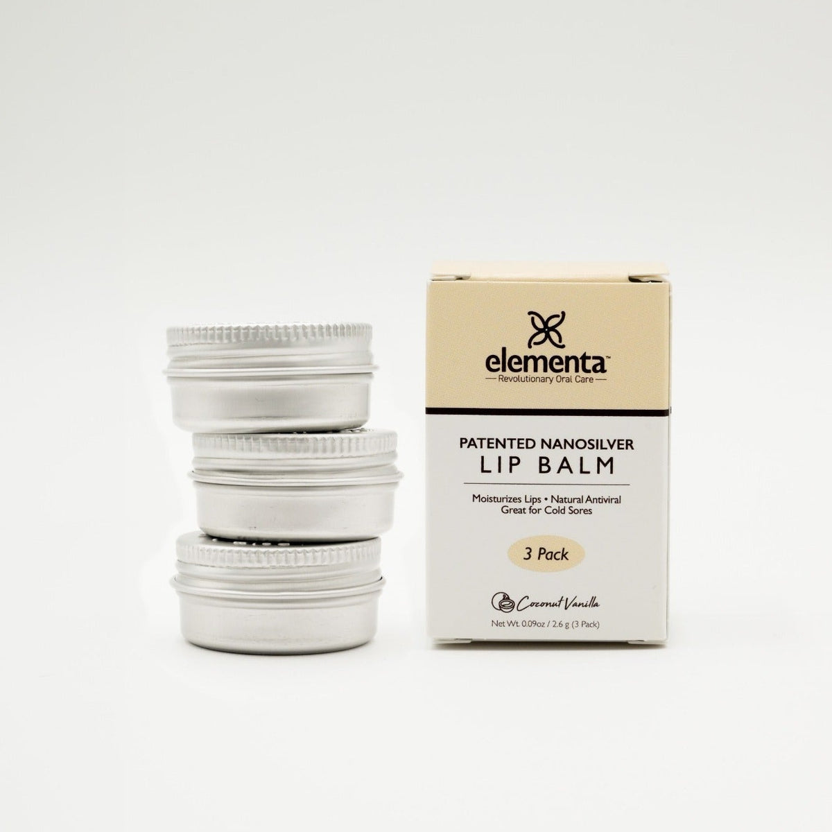 NEW Elementa Lip Balm 3-pack