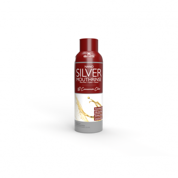 Cinnamon Clove Travel Size Nano Silver Mouth Rinse 2-pk