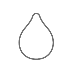small icon of cartoon water droplet